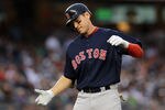 NEW YORK, NY - SEPTEMBER 24: Jacoby Ellsbury #2 of the Boston Red Sox reacts after flying out against the New York Yankees on September 24, 2011 at Yankee Stadium in the Bronx borough of New York City.  (Photo by Nick Laham/Getty Images)