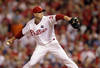 PHILADELPHIA, PA - OCTOBER 07:  Roy Halladay #34 of the Philadelphia Phillies throws a pitch against the St. Louis Cardinals during Game Five of the National League Divisional Series at Citizens Bank Park on October 7, 2011 in Philadelphia, Pennsylvania.  (Photo by Rob Carr/Getty Images)