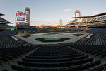 PHILADELPHIA, PA - DECEMBER 08:  Overall view of the stadium shows the floorboards are already down on the baseball field at Citizens Bank Park on December 8, 2011 in Philadelphia, Pennsylvania in preparation for the upcoming 2012 Winter Classic.  (Photo by Paul Bereswill/Getty Images)