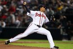 ATLANTA, GA - AUGUST 30:  PItcher Jair Jurrjens #49 of the Atlanta Braves throws a pitch during the game against the Washington Nationals during the game at Turner Field on August 30, 2011 in Atlanta, Georgia.  (Photo by Mike Zarrilli/Getty Images)
