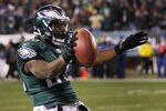 PHILADELPHIA, PA - DECEMBER 18:  LeSean McCoy #25 of the Philadelphia Eagles celebrates after scoring a touchdown against the New York Jets during the second half at Lincoln Financial Field on December 18, 2011 in Philadelphia, Pennsylvania.  (Photo by Rob Carr/Getty Images)