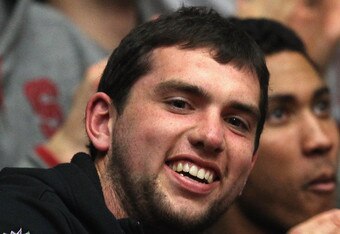 Here's a picture of Luck smiling.
