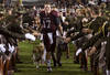 COLLEGE STATION, TX - NOVEMBER 24:  Ryan Tannehill #17 of the Texas A&M Aggies leads his team on to the field prior to a game against the Texas Longhorns  at Kyle Field on November 24, 2011 in College Station, Texas. (Photo by Darren Carroll/Getty Images)