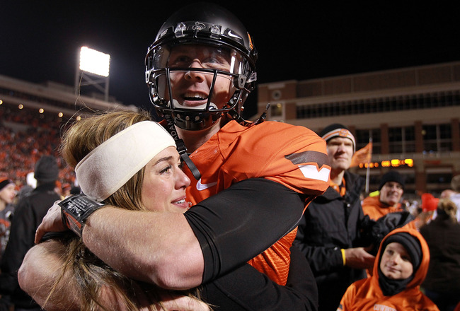 Brandon Weeden Wife: Oklahoma State's QB Lucky to Have Melanie by His Side