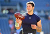 DENVER, CO - JANUARY 1: Tim Tebow #15 of the Denver Broncos warms up prior to the game against Kansas City Chiefs at Sports Authority Field at Mile High on January 1, 2012 in Denver, Colorado.  (Photo by Garrett W. Ellwood/Getty Images)