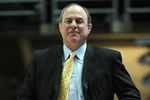 ANAHEIM, CA - DECEMBER 17:  Head coach Ben Howland of the UCLA Bruins smiles from the sidelines during an 82-39 win over the UC Davis Aggies at Honda Center on December 17, 2011 in Anaheim, California.  (Photo by Harry How/Getty Images)