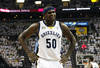 MEMPHIS, TN - MAY 13:  Zach Randolph #50 of the Memphis Grizzlies against the Oklahoma City Thunder in Game Six of the Western Conference Semifinals in the 2011 NBA Playoffs at FedExForum on May 13, 2011 in Memphis, Tennessee.  NOTE TO USER: User expressly acknowledges and agrees that, by downloading and/or using this photograph, User is consenting to the terms and conditions of the Getty Images License Agreement.  (Photo by Kevin C. Cox/Getty Images)