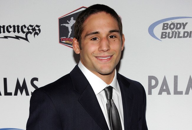 LAS VEGAS, NV - DECEMBER 01:  Mixed martial artist Chad Mendes arrives at the third annual Fighters Only World Mixed Martial Arts Awards 2010 at the Palms Casino Resort December 1, 2010 in Las Vegas, Nevada.  (Photo by Ethan Miller/Getty Images)