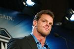 NEW YORK - MARCH 11:  (FILE) Wrestler Chris Benoit attends a press conference to promote Wrestlemania XX at Planet Hollywood March 11, 2004 in New York City. Benoit, his wife Nancy and their son Daniel, 7-years-old, were found dead June 25, 2007 at their home in Georgia.  (Photo by Peter Kramer/Getty Images)