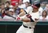 CLEVELAND, OH - JUNE 18:   Grady Sizemore #24 of the Cleveland Indians during hits an RBI double against the Pittsburgh Pirates in the second inning of their game on June 18, 2011 at Progressive Field in Cleveland, Ohio.  The Indians defeated the Pirates 5-1.  (Photo by David Maxwell/Getty Images)