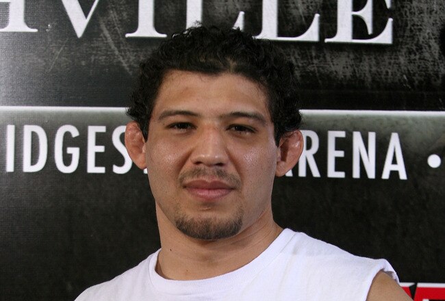 HOLLYWOOD - MARCH 17:  Strikeforce World Lightweight Champion Gilbert 'El Nino' Melendez attends the CBS' Strikeforce MMA Fighters Open Media Workout on March 17, 2010 in Hollywood, California.  (Photo by Valerie Macon/Getty Images)