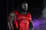 DURBAN, SOUTH AFRICA - JULY 08:  Mark Henry 'The World's Strongest Man' is introduced during the WWE Smackdown Live Tour at Westridge Park Tennis Stadium on July 08, 2011 in Durban, South Africa.  (Photo by Steve Haag/Gallo Images/Getty Images)