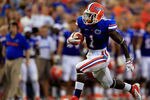 GAINESVILLE, FL - SEPTEMBER 10:  Chris Rainey #1 of the Florida Gators runs for yardage during a game against the UAB Blazers at Ben Hill Griffin Stadium on September 10, 2011 in Gainesville, Florida.  (Photo by Sam Greenwood/Getty Images)
