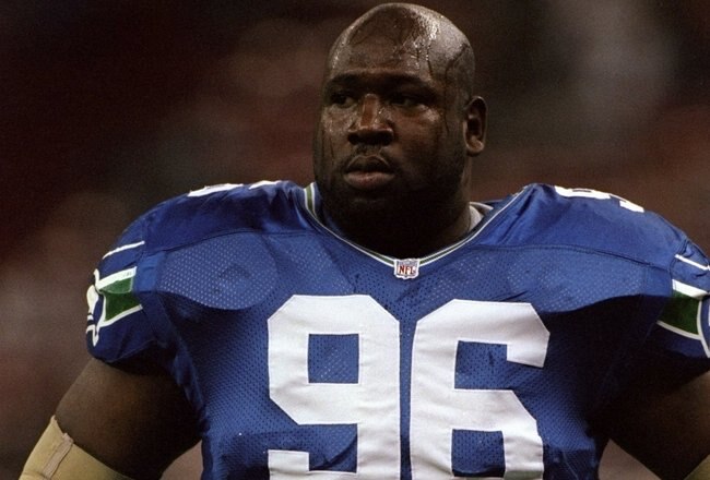 20 Sep 1998:  Defensive tackle Cortez Kennedy #96 of the Seattle Seahawks looks on during the game against the Washington Redskins at the Kingdome in Seattle, Washington. The Seahawks defeated the Redskins 24-14. Mandatory Credit: Otto Greule Jr.  /Allspo
