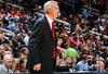 ATLANTA - NOVEMBER 12:  Head coach Jerry Sloan of the Utah Jazz against the Atlanta Hawks at Philips Arena on November 12, 2010 in Atlanta, Georgia.  NOTE TO USER: User expressly acknowledges and agrees that, by downloading and/or using this Photograph, User is consenting to the terms and conditions of the Getty Images License Agreement.  (Photo by Kevin C. Cox/Getty Images)