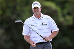 KAPALUA, HI - JANUARY 07:  Steve Stricker smiles on the 10th hole during the second round of the Hyundai Tournament of Champions at the Plantation course on January 7, 2012 in Kapalua, Hawaii.  (Photo by Sam Greenwood/Getty Images)
