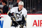 NEWARK, NJ - DECEMBER 31:  Jordan Staal #11 of the Pittsburgh Penguins skates in an NHL hockey game against the New Jersey Devils at Prudential Center on December 31, 2011 in Newark, New Jersey.  (Photo by Paul Bereswill/Getty Images)