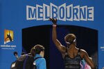 MELBOURNE, AUSTRALIA - JANUARY 21:  Venus Williams of the United States of America acknowledges the crowd as she walks off after retiring hurt in her third round match against Andrea Petkovic of Germany during day five of the 2011 Australian Open at Melbourne Park on January 21, 2011 in Melbourne, Australia.  (Photo by Mark Kolbe/Getty Images)