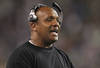 SEATTLE - SEPTEMBER 02:  Head coach Hue Jackson of the Oakland Raiders looks on during the game against the Seattle Seahawks at CenturyLink Field on September 2, 2011 in Seattle, Washington. (Photo by Otto Greule Jr/Getty Images)