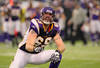 MINNEAPOLIS, MN - JANUARY 01:   Jared Allen #69 of the Minnesota Vikings celebrates his sack Josh McCown #15 of the Chicago Bears to set a franchise record of 22 sacks for the season at the Hubert H. Humphrey Metrodome on January 01, 2012 in Minneapolis, Minnesota.  (Photo by Adam Bettcher /Getty Images)