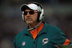 ARLINGTON, TX - NOVEMBER 24:  Head coach Tony Sparano of the Miami Dolphins during the Thanksgiving Day game at Cowboys Stadium on November 24, 2011 in Arlington, Texas.  (Photo by Ronald Martinez/Getty Images)