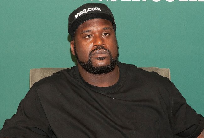 NEW YORK, NY - NOVEMBER 15:  Shaquille O'Neal promotes 'Shaq Uncut: My Untold Story' at the Barnes & Noble, 5th Avenue on November 15, 2011 in New York City.  (Photo by Slaven Vlasic/Getty Images)