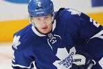 TORONTO, CANADA - JANUARY 05:  Luke Schenn #2 of the Toronto Maple Leafs skates in the warm-up prior to a game against the Winnipeg Jets on January 5, 2012 at the Air Canada Centre in Toronto, Canada. The Leafs defeated the Jets 4-0. (Photo by Claus Andersen/Getty Images)