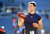 DENVER, CO - JANUARY 1: Tim Tebow #15 of the Denver Broncos warms up prior to the game against Kansas City Chiefs at Sports Authority Field at Mile High on January 1, 2012 in Denver, Colorado.  (Photo by Garrett W. Ellwood/Getty Images)
