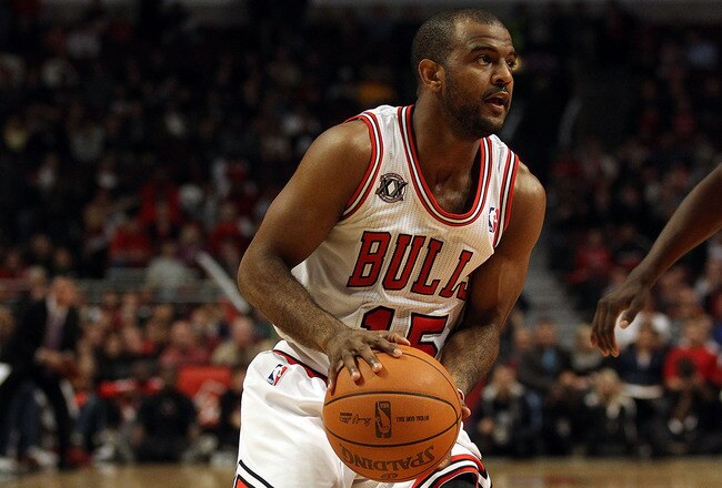CHICAGO, IL - DECEMBER 21: John Lucas III #15 of the Chicago Bulls moves against the Philadelphia 76ers at the United Center on December 21, 2010 in Chicago, Illinois. The Bulls defeated the 76ers 121-76. NOTE TO USER: User expressly acknowledges and agrees that, by downloading and/or using this photograph, User is consenting to the terms and conditions of the Getty Images License Agreement. (Photo by Jonathan Daniel/Getty Images)