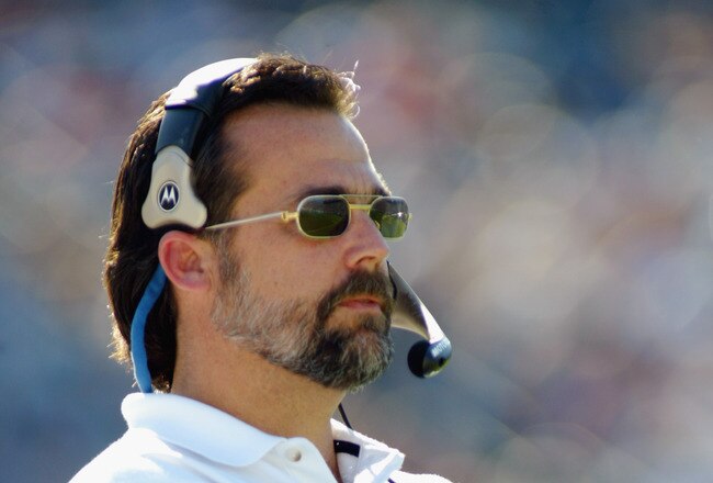 JACKSONVILLE, FL - DECEMBER 22:  Head coach Jeff Fischer of the Tennessee Titans watches the game against the Jacksonville Jaguars at Alltel Stadium on December 22, 2002 in Jacksonville, Florida.  The Titans defeated the Jaguars 26-10. (Photo By Scott Halleran/Getty Images)