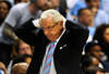 CHAPEL HILL, NC - DECEMBER 21:  Roy Williams of the North Carolina Tar Heels reacts to a turnover during play against the Texas Longhorns at Dean Smith Center on December 21, 2011 in Chapel Hill, North Carolina. North Carolina won 82-63.  (Photo by Grant Halverson/Getty Images)