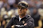 NEW ORLEANS, LA - OCTOBER 31: Defensive coordinator Gregg Williams of the New Orleans Saints looks on prior to the game against the Pittsburgh Steelers at the Louisiana Superdome on October 31, 2010 in New Orleans, Louisiana. (Photo by Matthew Sharpe/Getty Images)