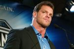 NEW YORK - MARCH 11:  (FILE) Wrestler Chris Benoit attends a press conference to promote Wrestlemania XX at Planet Hollywood March 11, 2004 in New York City. Benoit, his wife Nancy and their son Daniel, 7-years-old, were found dead June 25, 2007 at their home in Georgia.  (Photo by Peter Kramer/Getty Images)