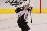 DALLAS, TX - JANUARY 14:  Paul Stastny #26 of the Colorado Avalanche celebrates a goal against the Dallas Stars at American Airlines Center on January 14, 2012 in Dallas, Texas.  (Photo by Ronald Martinez/Getty Images)