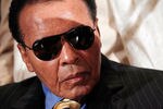 WASHINGTON, DC - MAY 24:  World Heavyweight Boxing Champion Muhammad Ali attends a news conference at the National Press Club on May 24, 2011 in Washington, DC. Ali and other prominent American Muslims and clergy appealed  to Iran's Supreme Leader for the release Shane Bauer and Josh Fattal, the two U.S. hikers detained in Iran since July 31, 2009.  (Photo by Win McNamee/Getty Images)