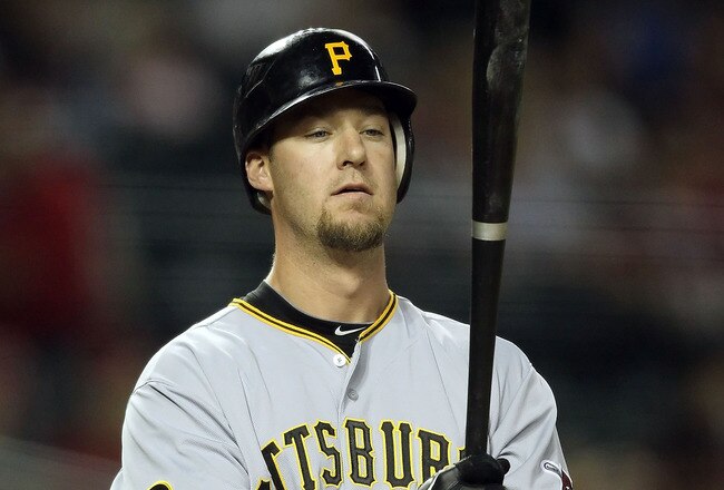 PHOENIX, AZ - SEPTEMBER 19:  Ryan Ludwick #36 of the Pittsburgh Pirates bats against the Arizona Diamondbacks during the Major League Baseball game at Chase Field on September 19, 2011 in Phoenix, Arizona.  The Diamondbacks defeated the Pirates 1-0.  (Photo by Christian Petersen/Getty Images)