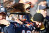 CHICAGO, IL - DECEMBER 18: A Bears fan looks on during the game between the Chicago Bears against the Seattle Seahawks at Soldier Field on December 18, 2011 in Chicago, Illinois. (Photo by Scott Boehm/Getty Images)