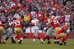 SAN FRANCISCO, CA - NOVEMBER 13:  Eli Manning #10 of the New York Giants in action against the San Francisco 49ers at Candlestick Park on November 13, 2011 in San Francisco, California.  (Photo by Ezra Shaw/Getty Images)