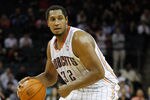 CHARLOTTE, NC - JANUARY 10:  Boris Diaw #32 of the Charlotte Bobcats against the Houston Rockets during their game at Time Warner Cable Arena on January 10, 2012 in Charlotte, North Carolina.   NOTE TO USER: User expressly acknowledges and agrees that, by downloading and or using this photograph, User is consenting to the terms and conditions of the Getty Images License Agreement.  (Photo by Streeter Lecka/Getty Images)