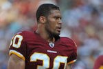 LANDOVER - SEPTEMBER 19:  LaRon Landry #30 of the Washington Redskins walks in the bench area during the game against the Houston Texans at FedExField on September 19, 2010 in Landover, Maryland. The Texans defeated the Redskins in overtime 30-27. (Photo by Larry French/Getty Images)