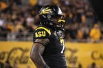 TEMPE, AZ - SEPTEMBER 09:  Linebacker Vontaze Burfict #7 of the Arizona State Sun Devils during the college football game against the Missouri Tigers at Sun Devil Stadium on September 9, 2011 in Tempe, Arizona. The Sun Devils defeated the Tigers 37-30 in overtime.  (Photo by Christian Petersen/Getty Images)