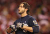 ST LOUIS, MO - OCTOBER 14:  Ryan Braun #8 of the Milwaukee Brewers reacts after he struck out to end the top of the fifth inning against the St. Louis Cardinals during Game Five of the National League Championship Series at Busch Stadium on October 14, 2011 in St Louis, Missouri.  (Photo by Jamie Squire/Getty Images)