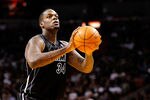 MIAMI, FL - JANUARY 19: Eddy Curry #34 of the Miami Heat shoots a free throw during a game against the Los Angeles Lakers at American Airlines Arena on January 19, 2012 in Miami, Florida. NOTE TO USER: User expressly acknowledges and agrees that, by downloading and/or using this Photograph, User is consenting to the terms and conditions of the Getty Images License Agreement.  (Photo by Mike Ehrmann/Getty Images)