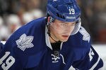 TORONTO, CANADA - JANUARY 17:  Joffrey Lupul #19 of the Toronto Maple Leafs waits for a faceoff in a game against the Ottawa Senators on January 17, 2012 at the Air Canada Centre in Toronto, Ontario, Canada. The Senators defeated the Leafs 3-2. (Photo by Claus Andersen/Getty Images)