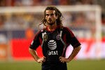 HARRISON, NJ - JULY 27:  Kyle Beckerman #5 of the MLS All-Stars looks on during the second half against the Manchester United during the MLS All-Star Game at Red Bull Arena on July 27, 2011 in Harrison, New Jersey.  (Photo by Mike Stobe/Getty Images for the New York Red Bulls)