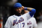 NEW YORK, NY - SEPTEMBER 25:  Jose Reyes #7 of the New York Mets looks on during the eighth inning during a game against the Philadelphia Phillies at Citi Field on September 25, 2011 in the Flushing neighborhood of the Queens borough of New York City.  (Photo by Patrick McDermott/Getty Images)