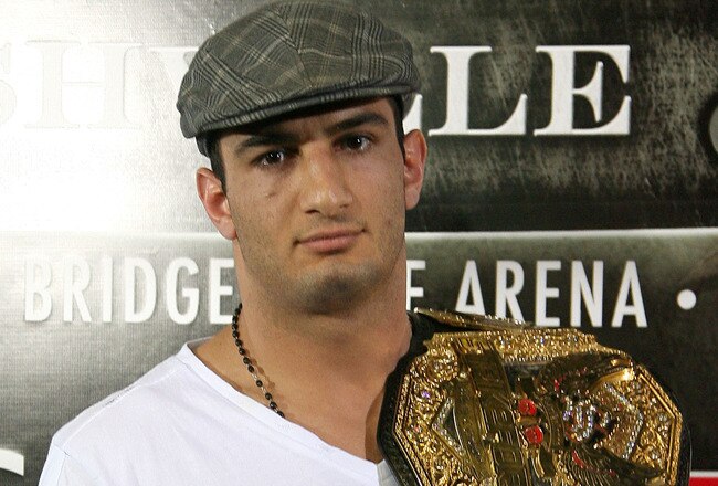 HOLLYWOOD - MARCH 17:  Strikeforce Light Heavyweight Champion Gegard 'The Dreamcatcher' Mousasi attends the CBS' Strikeforce MMA Fighters Open Media Workout on March 17, 2010 in Hollywood, California.  (Photo by Valerie Macon/Getty Images)