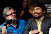 LAS VEGAS, NV - NOVEMBER 09:  (L-R) Trainer Freddie Roach and boxer Manny Pacquiao appear during the final news conference for Pacquiao's bout with Juan Manuel Marquez at the MGM Grand Hotel/Casino November 9, 2011 in Las Vegas, Nevada. Pacquiao will defend his WBO welterweight title against Marquez when the two meet in the ring for the third time on November 12 in Las Vegas.  (Photo by Ethan Miller/Getty Images)