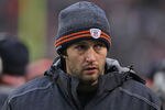 CHICAGO, IL - DECEMBER 04:  Jay Cutler #6 of the Chicago Bears walks the sidelines during a game against the Kansas City Chiefs at Soldier Field on December 4, 2011 in Chicago, Illinois. The Chiefs defeated the Bears 10-3.  (Photo by Jonathan Daniel/Getty Images)