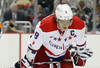 PITTSBURGH, PA - JANUARY 22:  Alex Ovechkin #8 of the Washington Capitals looks on against the Pittsburgh Penguins during the game at Consol Energy Center on January 22, 2012 in Pittsburgh, Pennsylvania.  (Photo by Justin K. Aller/Getty Images)
